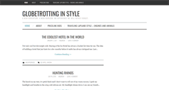 Desktop Screenshot of globetrottinginstyle.com